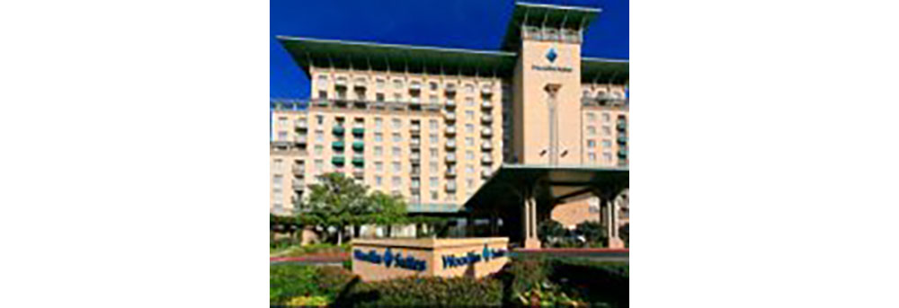 Chase Suite and Woodfin Hotels Main Entrance