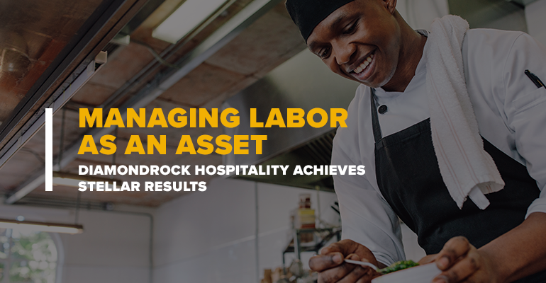 Restaurant Chef Over Text Managing Labor as an Asset – DiamondRock Hospitality Achieves Stellar Results